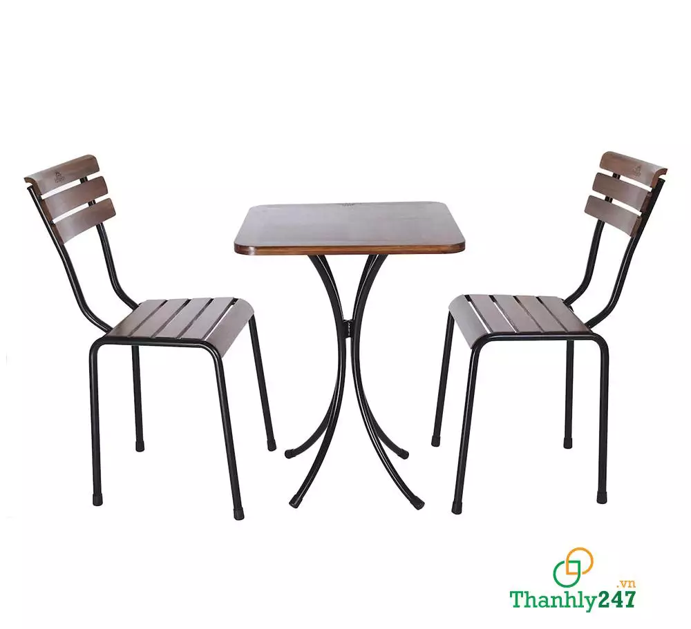 Mẫu bàn ghế quán cafe đẹp không có tay vịn - ảnh 2
