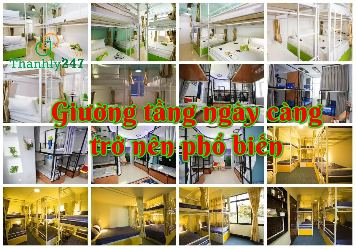 Vì sao giường tầng trở nên phổ biến đến vậy?