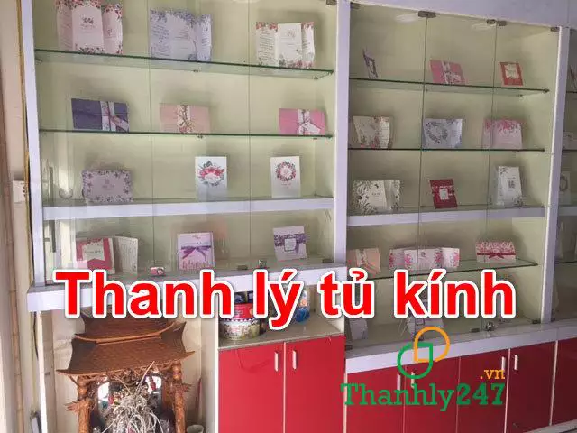 Tủ kính thanh lý