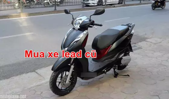 Mua xe lead cũ