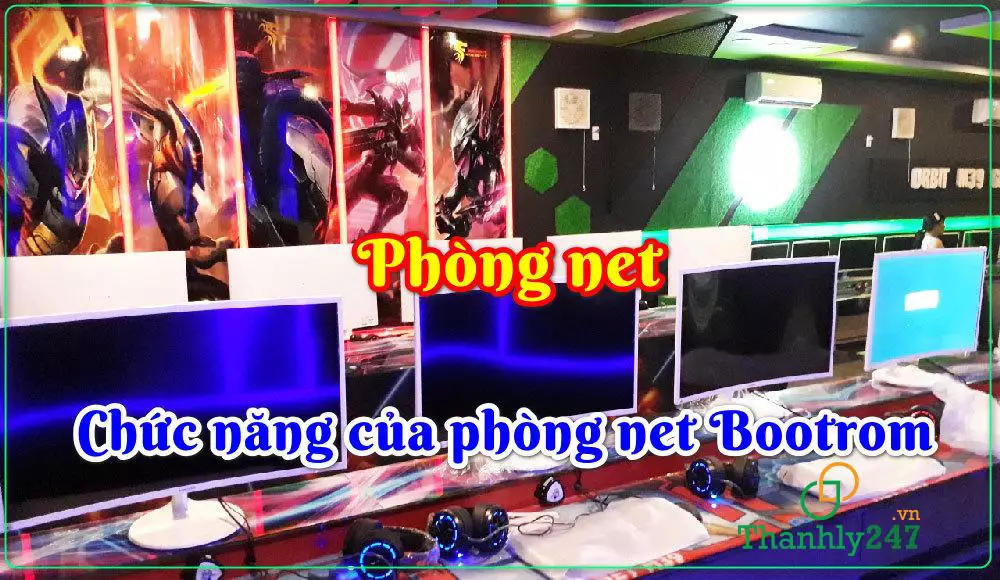 Chức năng của server phòng net bootrom là gì?