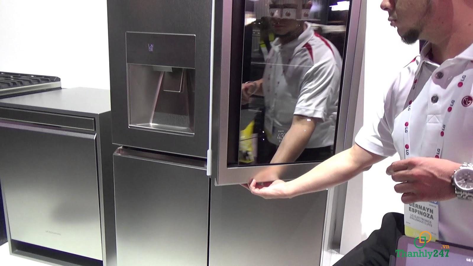 Kiểm tra các bộ phận của tủ lạnh bằng cách sờ