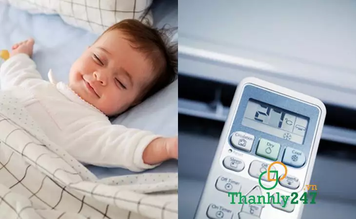 Cách sử dụng điều hòa cho trẻ sơ sinh