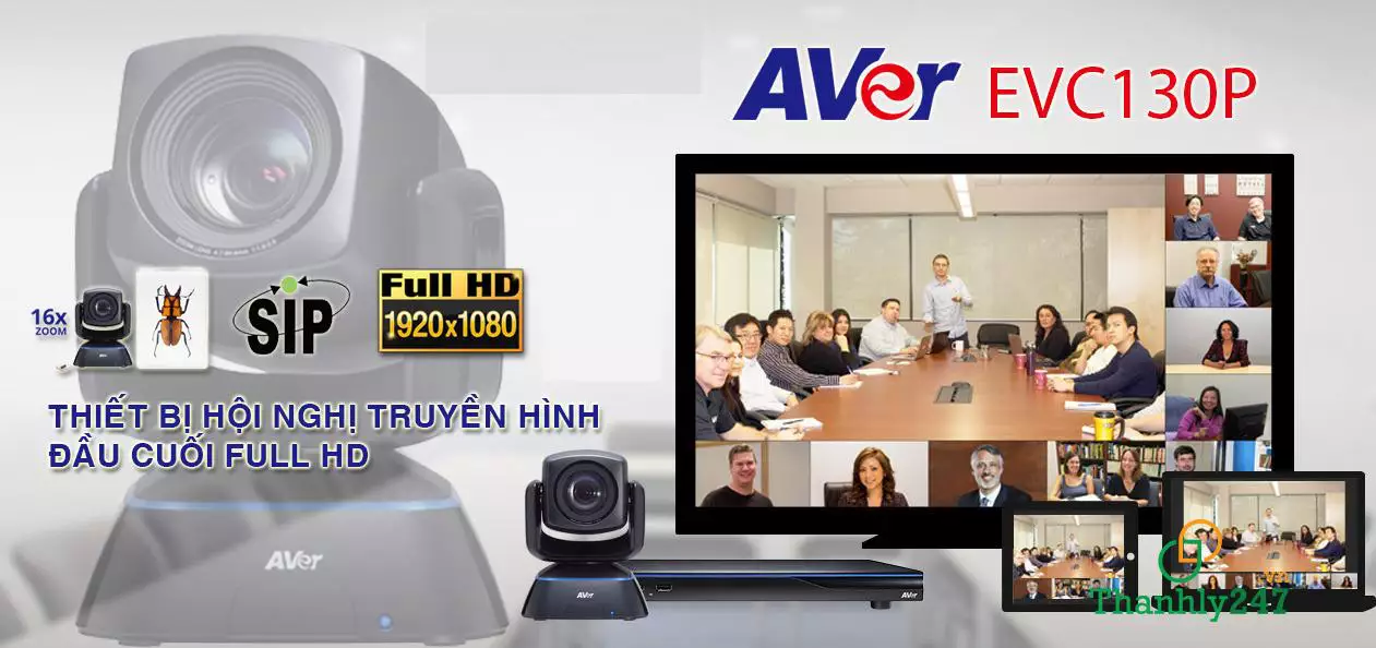 Giải pháp hội nghị truyền hình Aver cho mọi doanh nghiệp