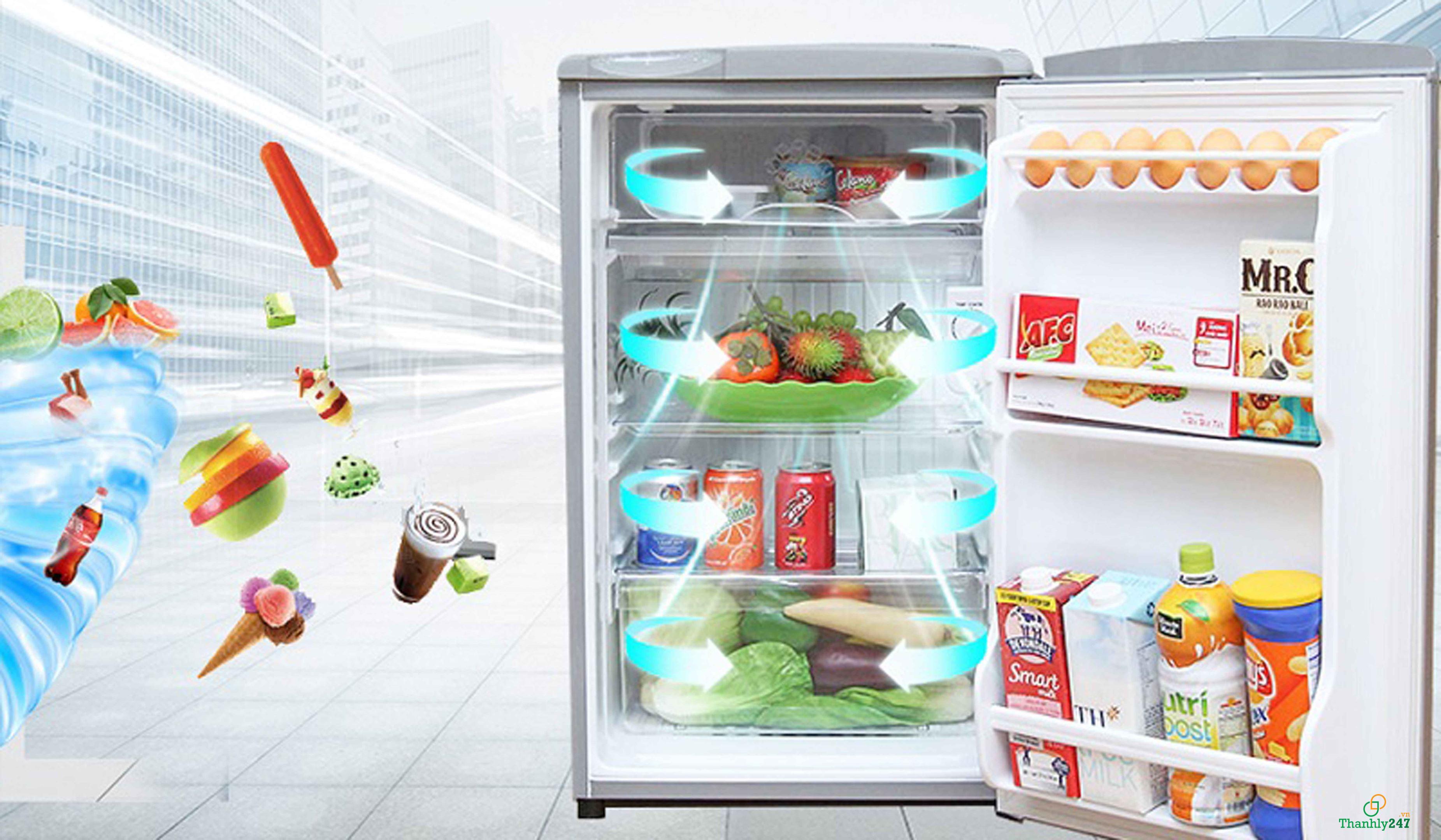 Lựa chọn tủ lạnh mini dựa vào đặc điểm khay tủ lạnh