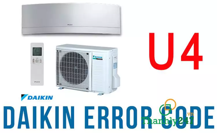 Nguyên nhân và cách sửa lỗi u4 điều hòa Daikin