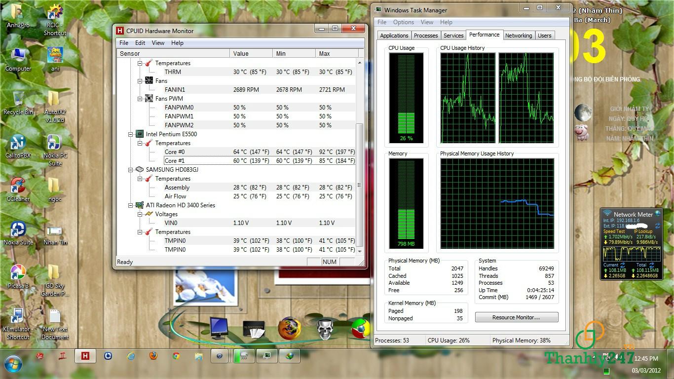 CPU quá nóng dẫn đến tình trạng máy tính bị treo?