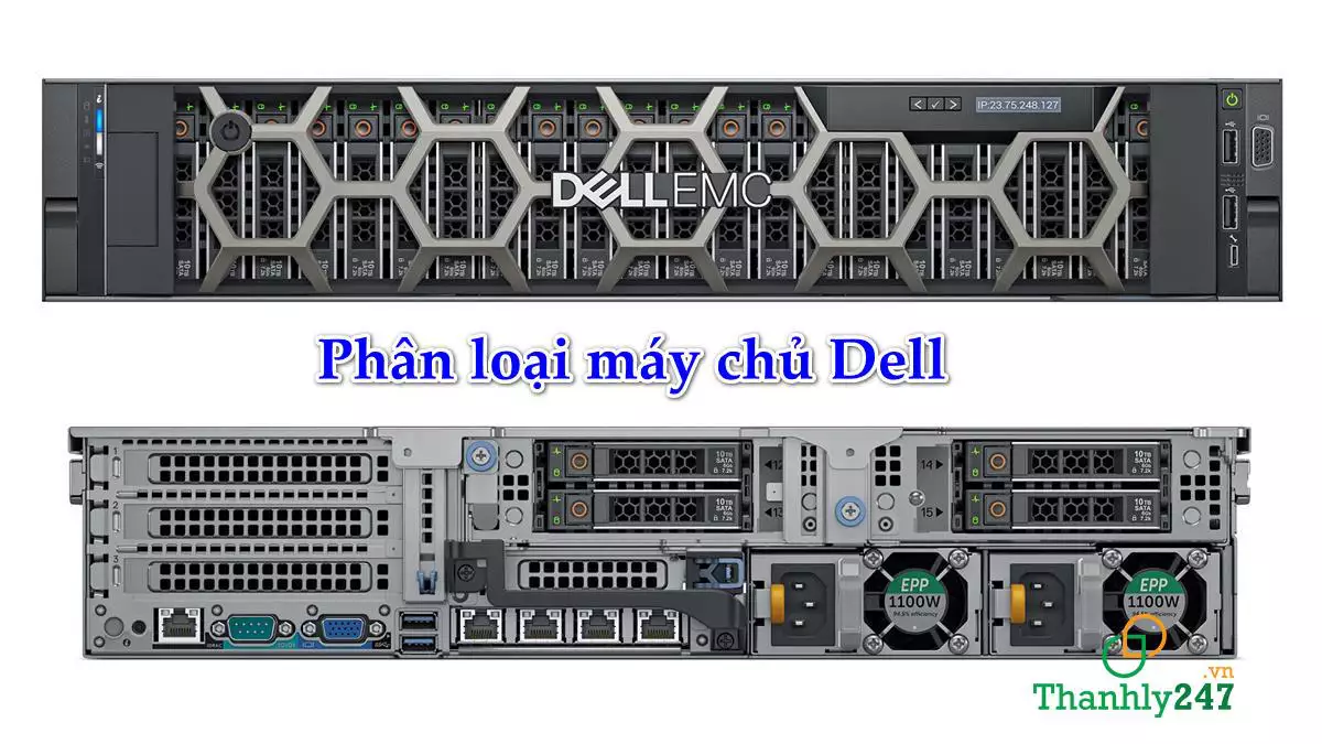 Phân loại máy chủ Dell