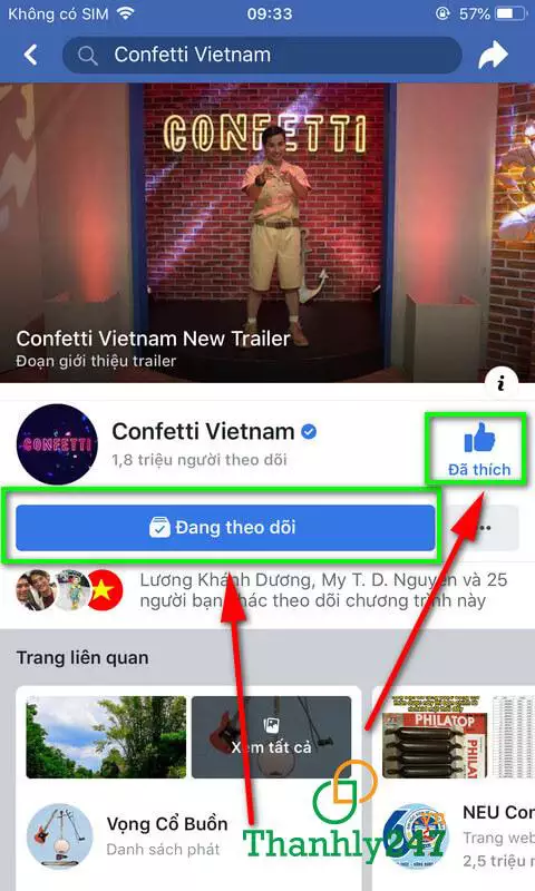 Dành giải thưởng Confetti bằng cách tham khảo đáp án từ bạn bè