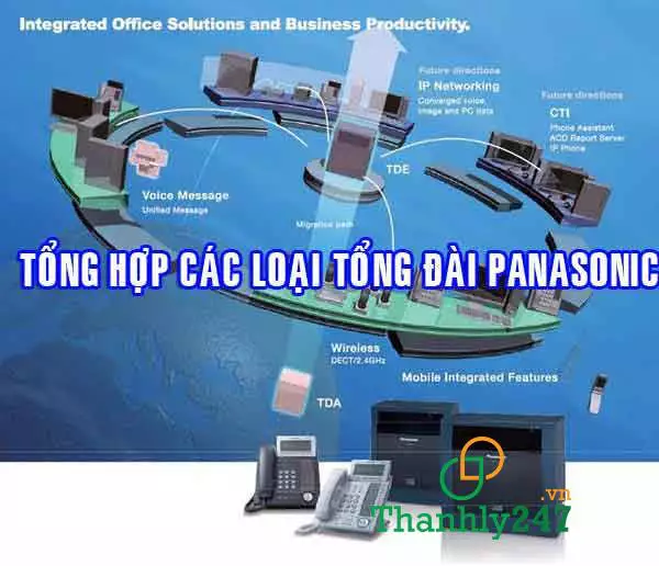 Tổng đài Panasonic - Sản phẩm đa dạng, phù hợp với mọi đơn vị