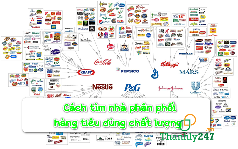 Cách tìm nhà phân phối hàng tiêu dùng của các đơn vị kinh doanh