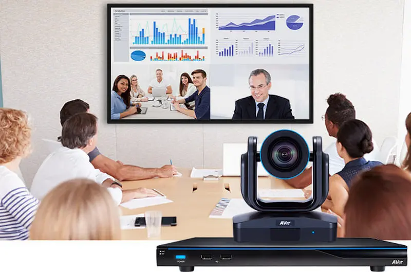 Hội nghị truyền hình là hình thức liên lạc với người ở xa thông qua mạng Internet